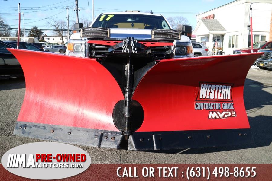 2017 GMC Sierra 2500HD with plow &sander 4WD Double Cab 144.2" SLE, available for sale in Huntington Station, New York | M & A Motors. Huntington Station, New York 2017 GMC Sierra 2500HD with plow &sander 4WD Double Cab 144.2" SLE, available for sale in Huntington Station, New York | M & A Motors. Huntington Station, New York