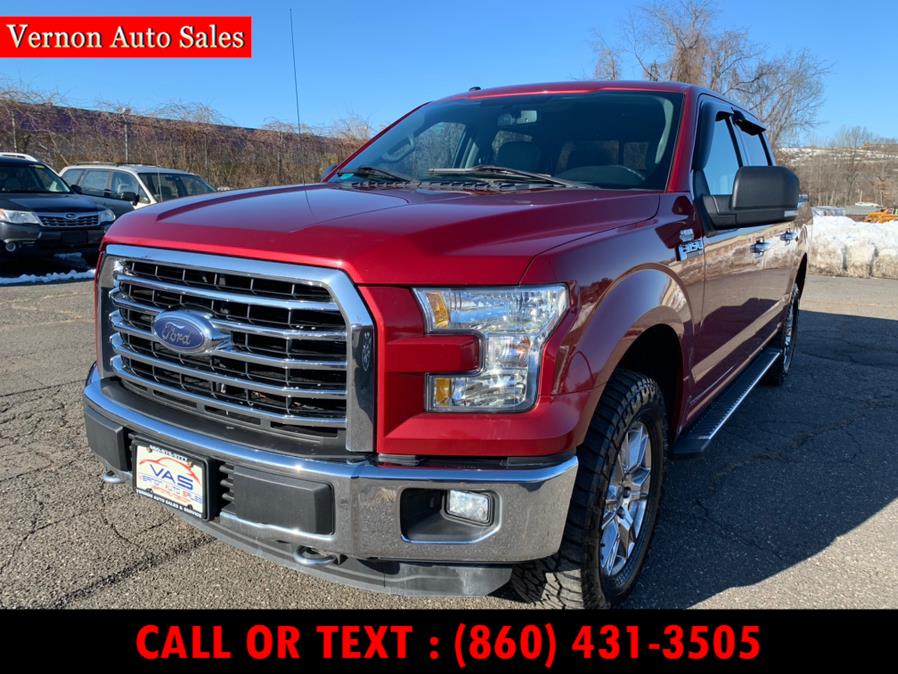 2016 Ford F-150 4WD SuperCrew 157" XLT, available for sale in Manchester, Connecticut | Vernon Auto Sale & Service. Manchester, Connecticut