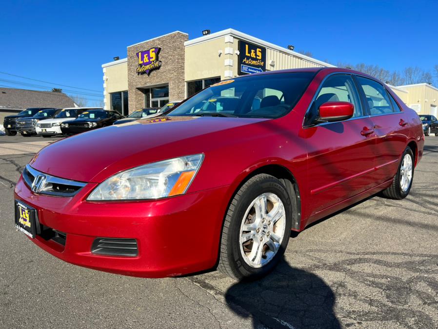 2007 Honda Accord Sdn 4dr I4 MT LX SE, available for sale in Plantsville, Connecticut | L&S Automotive LLC. Plantsville, Connecticut