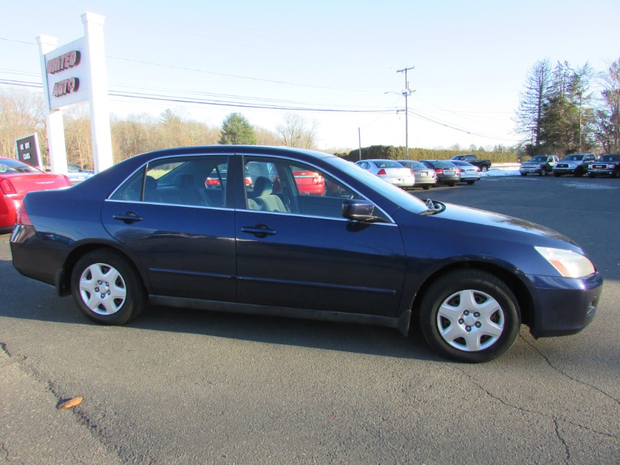 Used Honda Accord Sdn 4dr I4 MT LX 2007 | United Auto Sales of E Windsor, Inc. East Windsor, Connecticut Used Honda Accord Sdn 4dr I4 MT LX 2007 | United Auto Sales of E Windsor, Inc. East Windsor, Connecticut