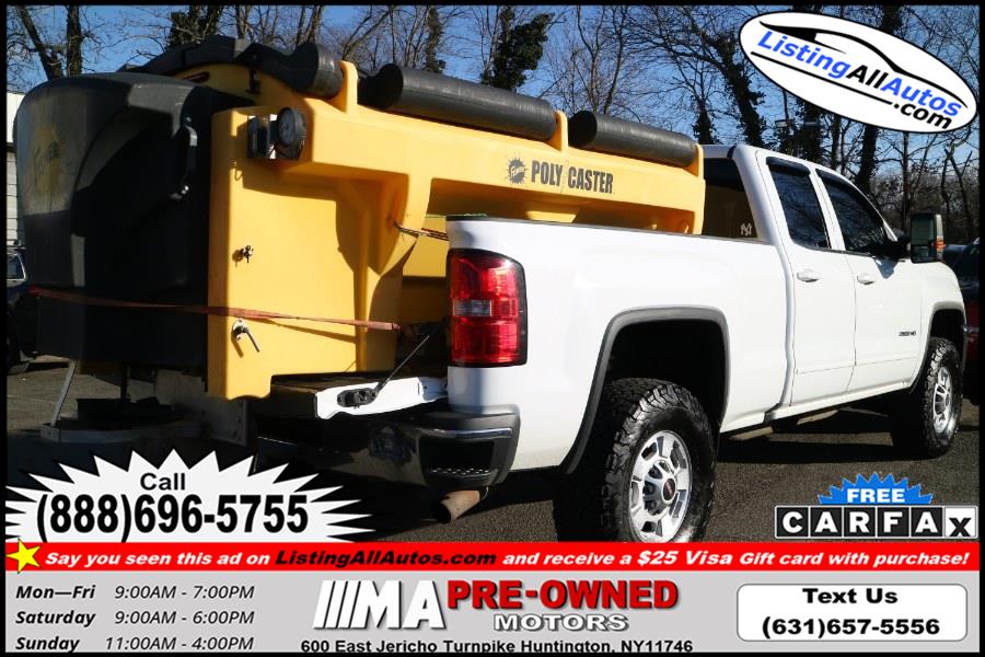 Used GMC Sierra 2500HD with plow &sander 4WD Double Cab 144.2" SLE 2017 | www.ListingAllAutos.com. Patchogue, New York