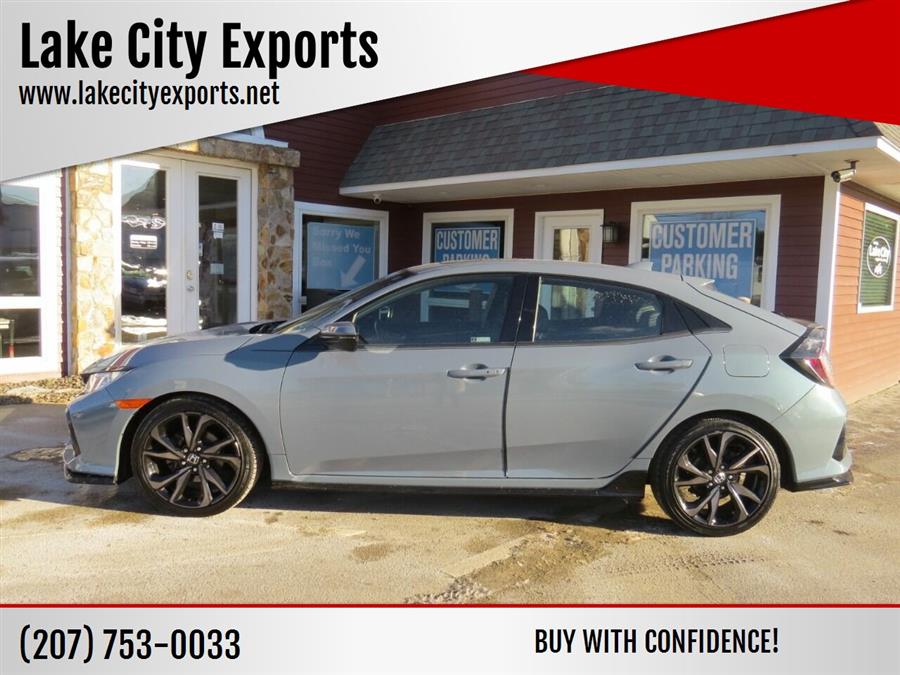 Used Honda Civic Sport Touring 4dr Hatchback 2018 | Lake City Exports Inc. Auburn, Maine