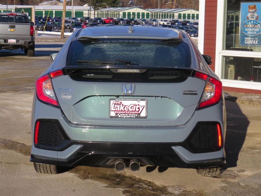 Used Honda Civic Sport Touring 4dr Hatchback 2018 | Lake City Exports Inc. Auburn, Maine Used Honda Civic Sport Touring 4dr Hatchback 2018 | Lake City Exports Inc. Auburn, Maine