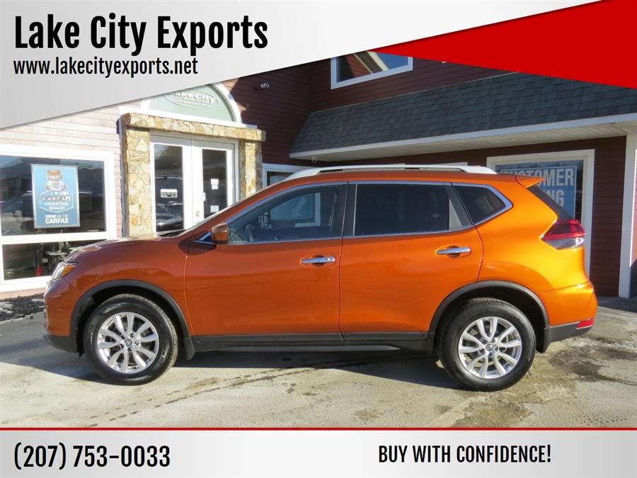 Used Nissan Rogue SV AWD 4dr Crossover 2018 | Lake City Exports Inc. Auburn, Maine