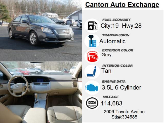 Used Toyota Avalon XLS 2009 | Canton Auto Exchange. Canton, Connecticut