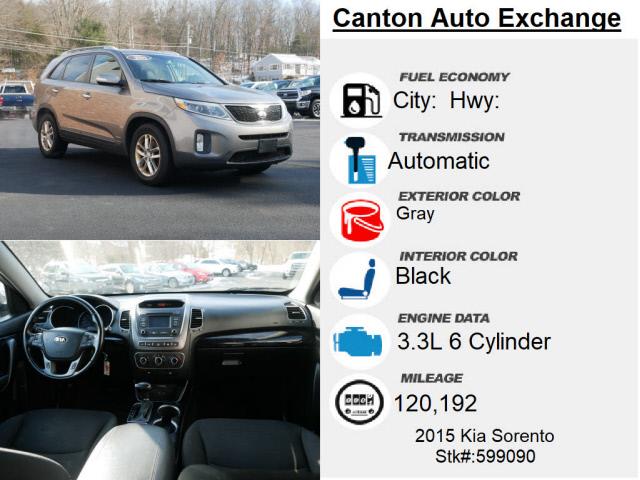 Used Kia Sorento LX 2015 | Canton Auto Exchange. Canton, Connecticut