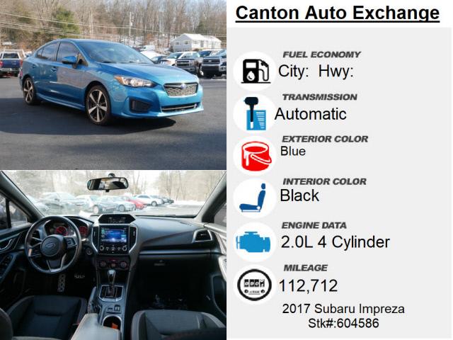 Used Subaru Impreza Sport 2017 | Canton Auto Exchange. Canton, Connecticut
