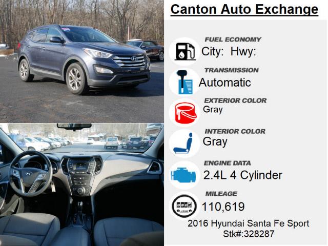 Used Hyundai Santa Fe Sport 2.4L 2016 | Canton Auto Exchange. Canton, Connecticut