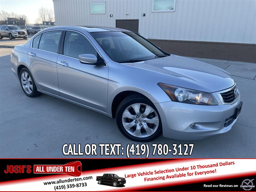 2008 Honda Accord Sdn 4dr V6 Auto EX-L, available for sale in Elida, Ohio | Josh's All Under Ten LLC. Elida, Ohio