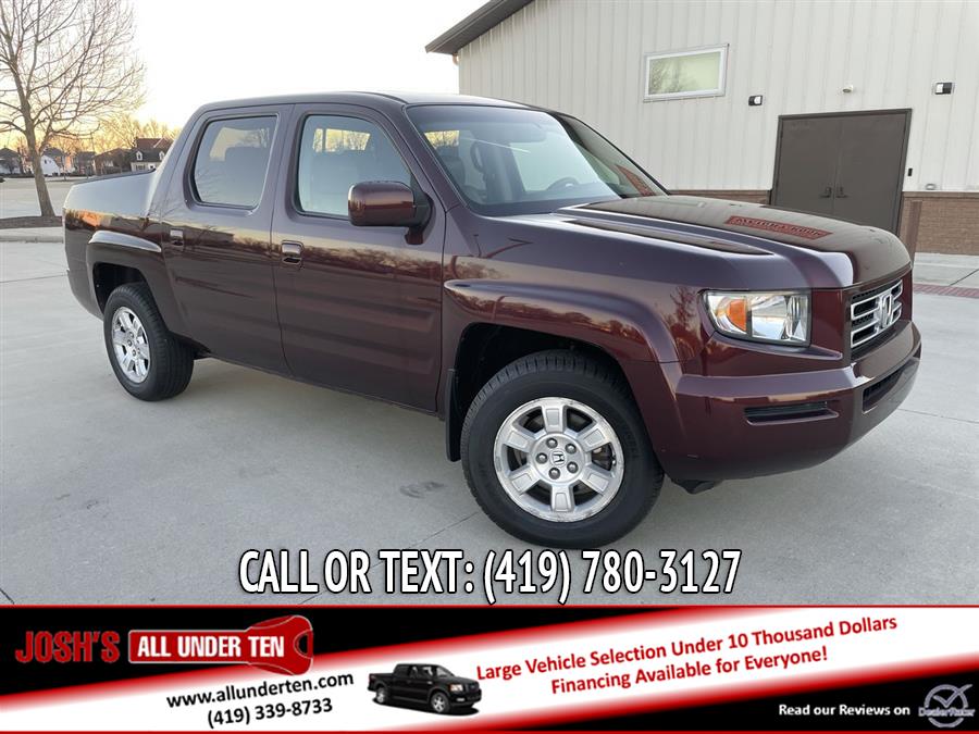 2008 Honda Ridgeline 4WD Crew Cab RTL w/Lthr, available for sale in Elida, Ohio | Josh's All Under Ten LLC. Elida, Ohio 2008 Honda Ridgeline 4WD Crew Cab RTL w/Lthr, available for sale in Elida, Ohio | Josh's All Under Ten LLC. Elida, Ohio