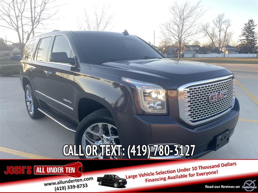 2016 GMC Yukon 4WD 4dr Denali, available for sale in Elida, Ohio | Josh's All Under Ten LLC. Elida, Ohio