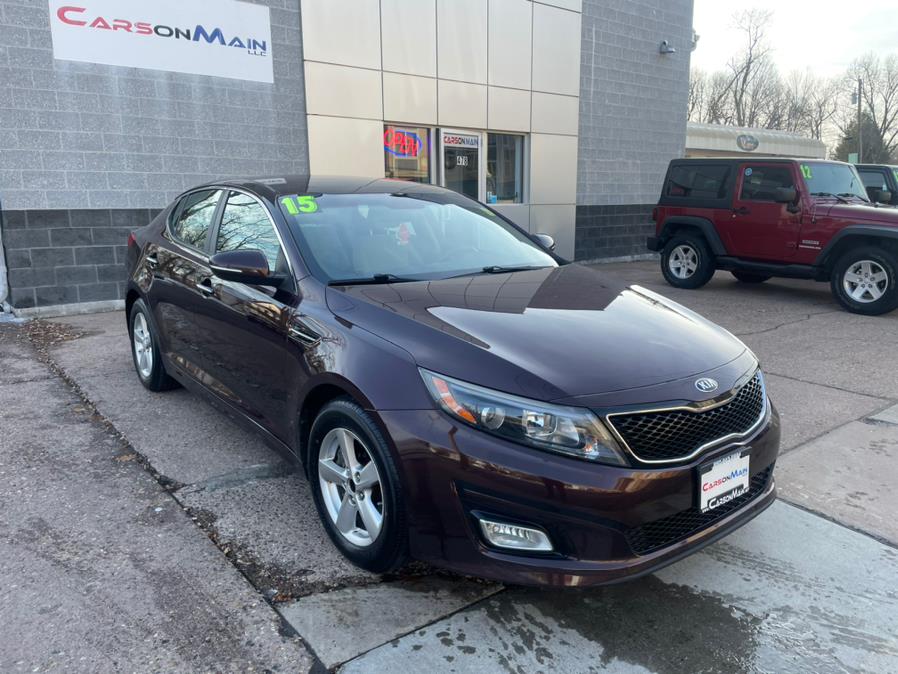 2015 Kia Optima 4dr Sdn LX, available for sale in Manchester, Connecticut | Carsonmain LLC. Manchester, Connecticut