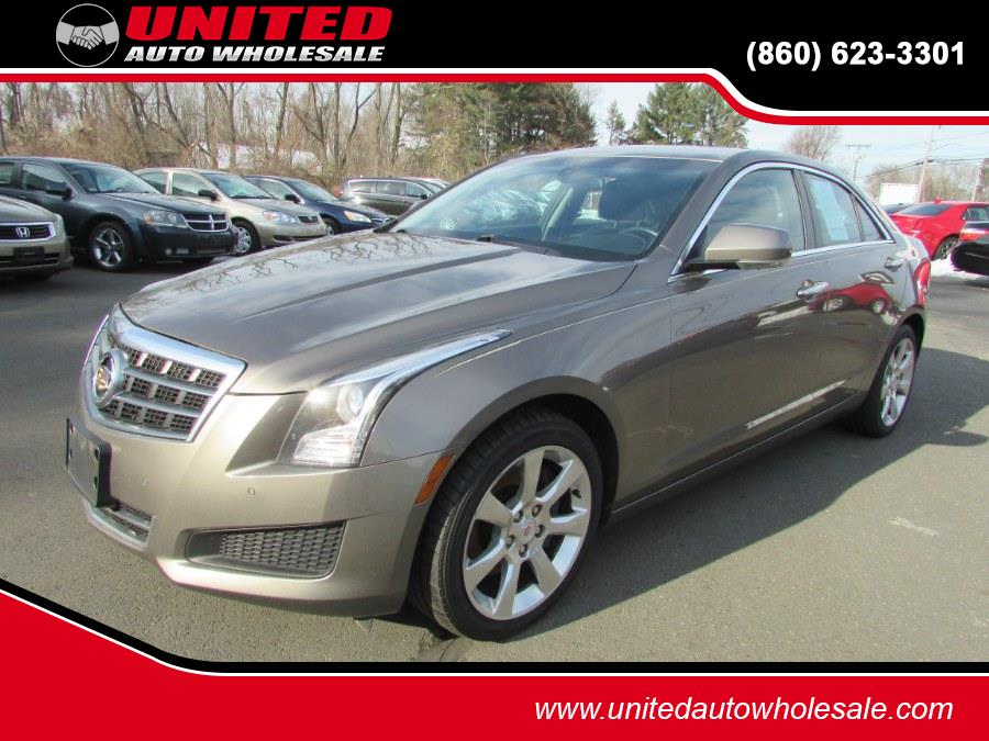 2014 Cadillac ATS 4dr Sdn 2.0L Luxury AWD, available for sale in East Windsor, Connecticut | United Auto Sales of E Windsor, Inc. East Windsor, Connecticut