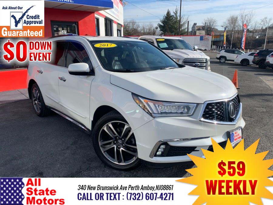 2017 Acura MDX SH-AWD w/Advance Pkg, available for sale in Perth Amboy, New Jersey | All State Motor Inc. Perth Amboy, New Jersey 2017 Acura MDX SH-AWD w/Advance Pkg, available for sale in Perth Amboy, New Jersey | All State Motor Inc. Perth Amboy, New Jersey