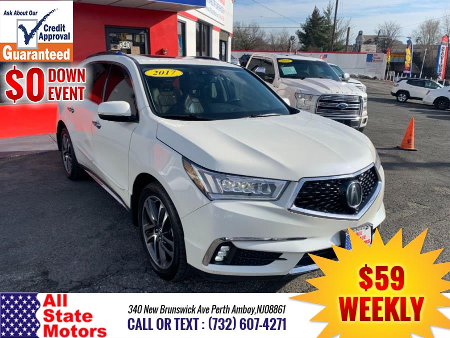 2017 Acura MDX SH-AWD w/Advance Pkg, available for sale in Perth Amboy, New Jersey | All State Motor Inc. Perth Amboy, New Jersey 2017 Acura MDX SH-AWD w/Advance Pkg, available for sale in Perth Amboy, New Jersey | All State Motor Inc. Perth Amboy, New Jersey