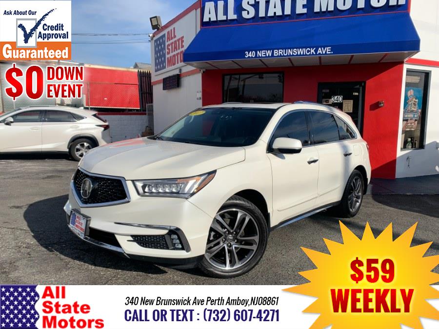 2017 Acura MDX SH-AWD w/Advance Pkg, available for sale in Perth Amboy, New Jersey | All State Motor Inc. Perth Amboy, New Jersey