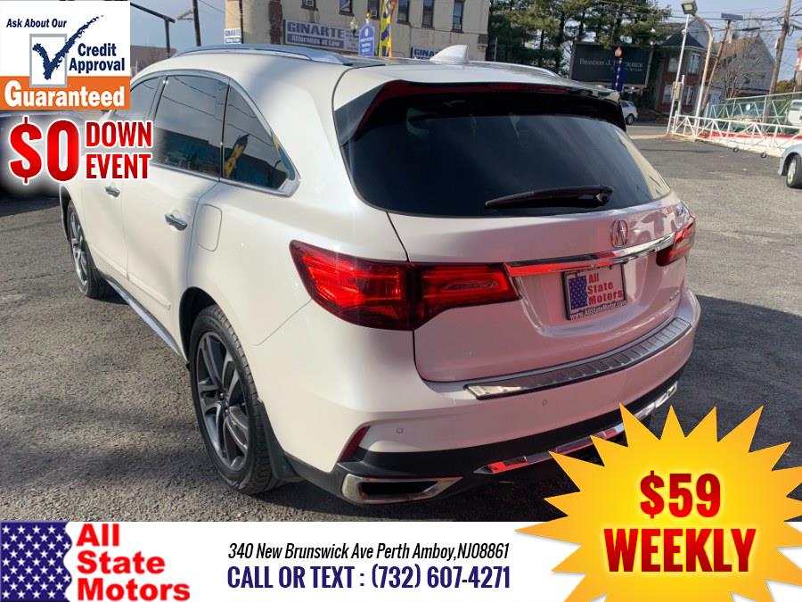2017 Acura MDX SH-AWD w/Advance Pkg, available for sale in Perth Amboy, New Jersey | All State Motor Inc. Perth Amboy, New Jersey 2017 Acura MDX SH-AWD w/Advance Pkg, available for sale in Perth Amboy, New Jersey | All State Motor Inc. Perth Amboy, New Jersey