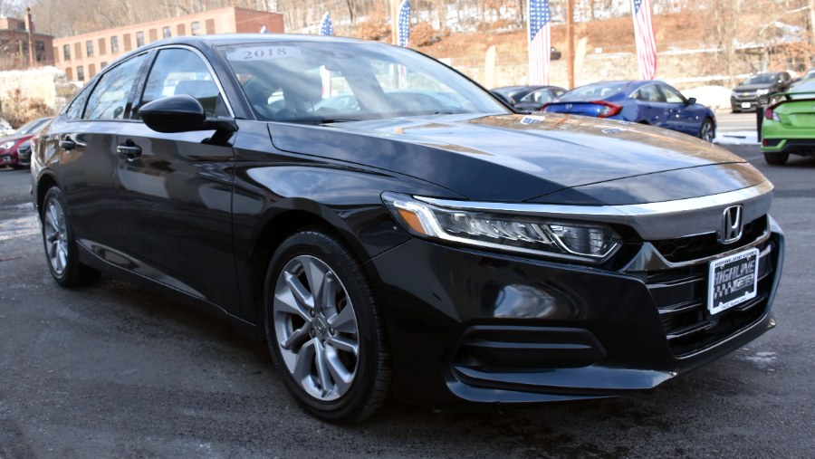 2018 Honda Accord Sedan LX 1.5T CVT, available for sale in Waterbury, Connecticut | Highline Car Connection. Waterbury, Connecticut 2018 Honda Accord Sedan LX 1.5T CVT, available for sale in Waterbury, Connecticut | Highline Car Connection. Waterbury, Connecticut