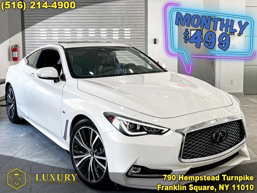 Used INFINITI Q60 3.0t LUXE AWD 2020 | Luxury Motor Club. Franklin Square, New York