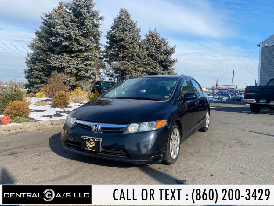 2007 Honda Civic Sdn 4dr AT LX, available for sale in East Windsor, Connecticut | Central A/S LLC. East Windsor, Connecticut 2007 Honda Civic Sdn 4dr AT LX, available for sale in East Windsor, Connecticut | Central A/S LLC. East Windsor, Connecticut