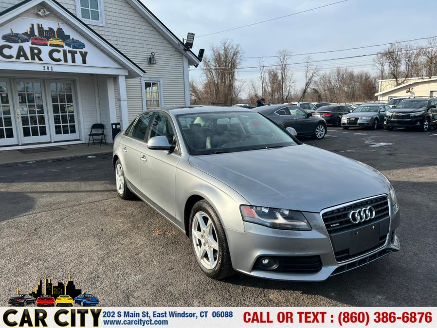 2009 Audi A4 4dr Sdn Auto 2.0T quattro Prem, available for sale in East Windsor, Connecticut | Car City LLC. East Windsor, Connecticut 2009 Audi A4 4dr Sdn Auto 2.0T quattro Prem, available for sale in East Windsor, Connecticut | Car City LLC. East Windsor, Connecticut