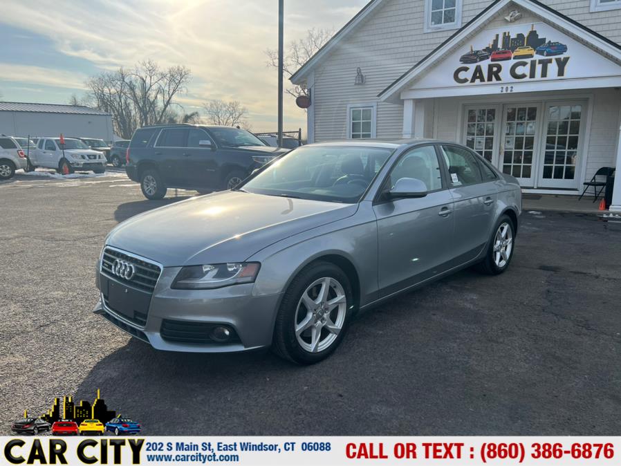 2009 Audi A4 4dr Sdn Auto 2.0T quattro Prem, available for sale in East Windsor, Connecticut | Car City LLC. East Windsor, Connecticut