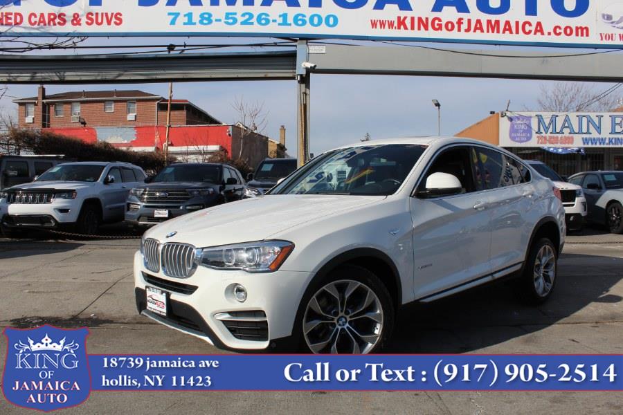 2018 BMW X4 xDrive28i Sports Activity Coupe, available for sale in Hollis, New York | King of Jamaica Auto Inc. Hollis, New York 2018 BMW X4 xDrive28i Sports Activity Coupe, available for sale in Hollis, New York | King of Jamaica Auto Inc. Hollis, New York