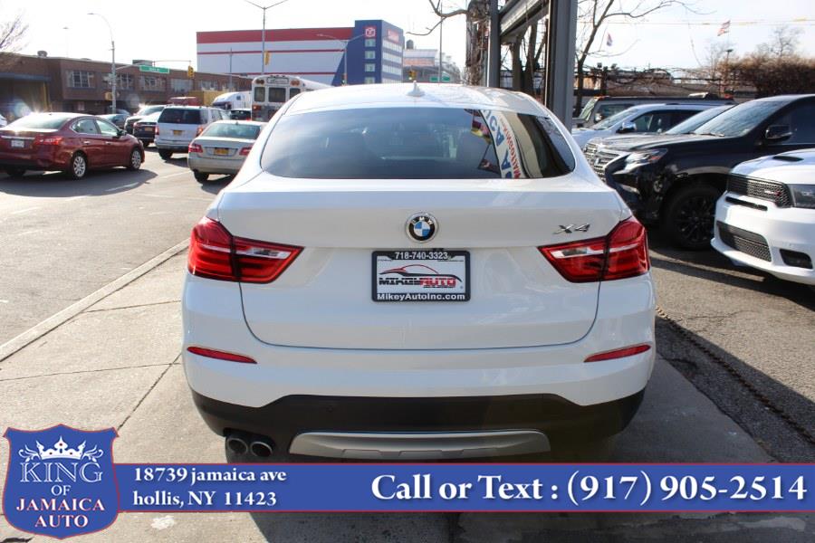 2018 BMW X4 xDrive28i Sports Activity Coupe, available for sale in Hollis, New York | King of Jamaica Auto Inc. Hollis, New York 2018 BMW X4 xDrive28i Sports Activity Coupe, available for sale in Hollis, New York | King of Jamaica Auto Inc. Hollis, New York