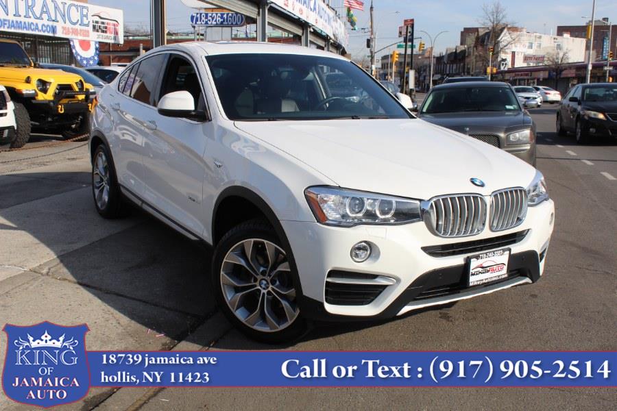 2018 BMW X4 xDrive28i Sports Activity Coupe, available for sale in Hollis, New York | King of Jamaica Auto Inc. Hollis, New York 2018 BMW X4 xDrive28i Sports Activity Coupe, available for sale in Hollis, New York | King of Jamaica Auto Inc. Hollis, New York
