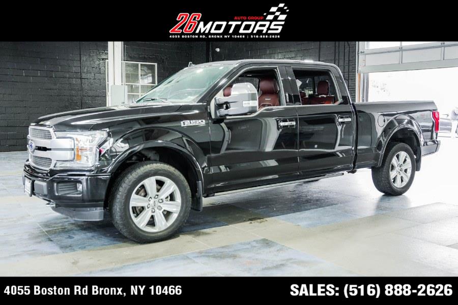 Used Ford F-150 Platinum 4WD SuperCrew 5.5'' Box 2018 | 26 Motors. Bronx, New York Used Ford F-150 Platinum 4WD SuperCrew 5.5'' Box 2018 | 26 Motors. Bronx, New York
