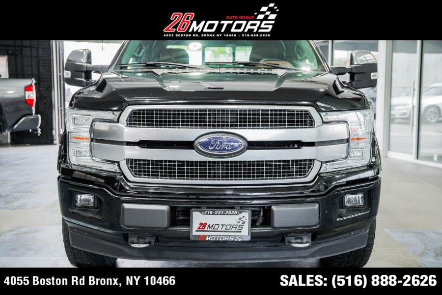 Used Ford F-150 Platinum 4WD SuperCrew 5.5'' Box 2018 | 26 Motors. Bronx, New York Used Ford F-150 Platinum 4WD SuperCrew 5.5'' Box 2018 | 26 Motors. Bronx, New York