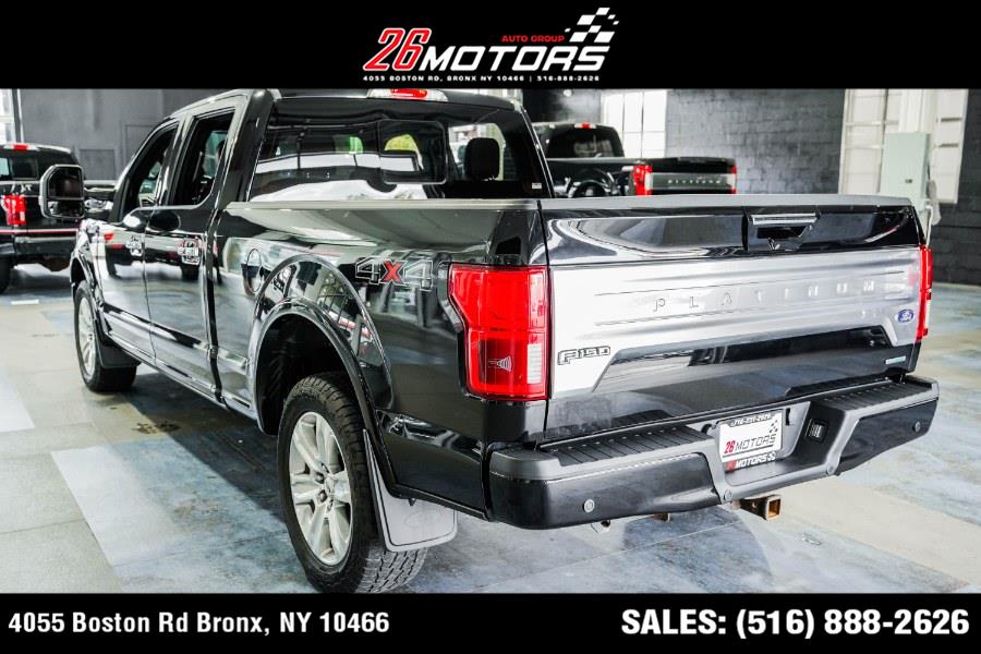 Used Ford F-150 Platinum 4WD SuperCrew 5.5'' Box 2018 | 26 Motors. Bronx, New York Used Ford F-150 Platinum 4WD SuperCrew 5.5'' Box 2018 | 26 Motors. Bronx, New York