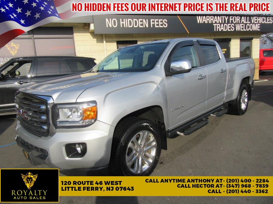 Used GMC Canyon 4WD Crew Cab 128.3" SLT 2016 | Royalty Auto Sales. Little Ferry, New Jersey