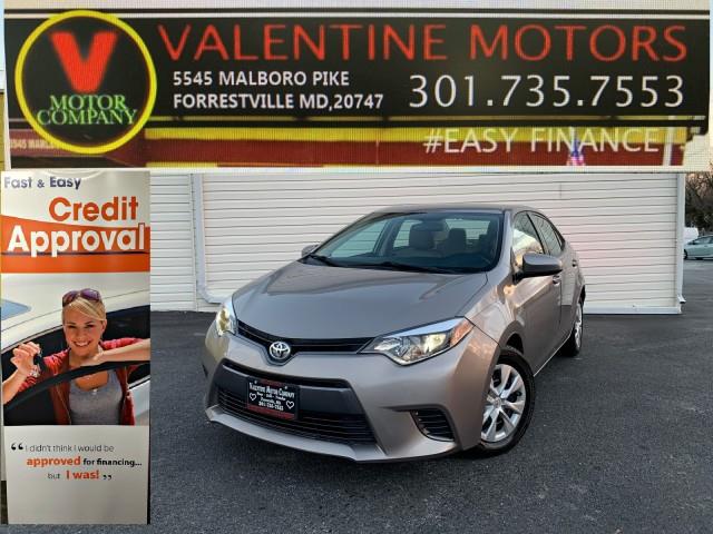 2015 Toyota Corolla LE ECO, available for sale in Forestville, Maryland | Valentine Motor Company. Forestville, Maryland