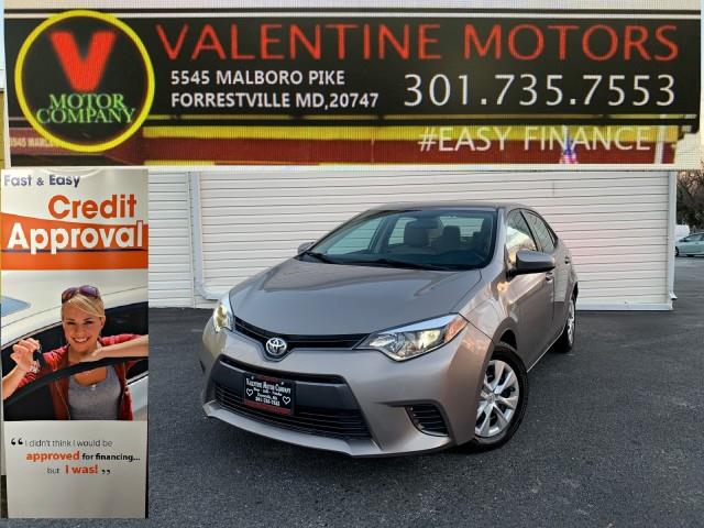 Used Toyota Corolla LE ECO 2015 | Valentine Motor Company. Forestville, Maryland Used Toyota Corolla LE ECO 2015 | Valentine Motor Company. Forestville, Maryland