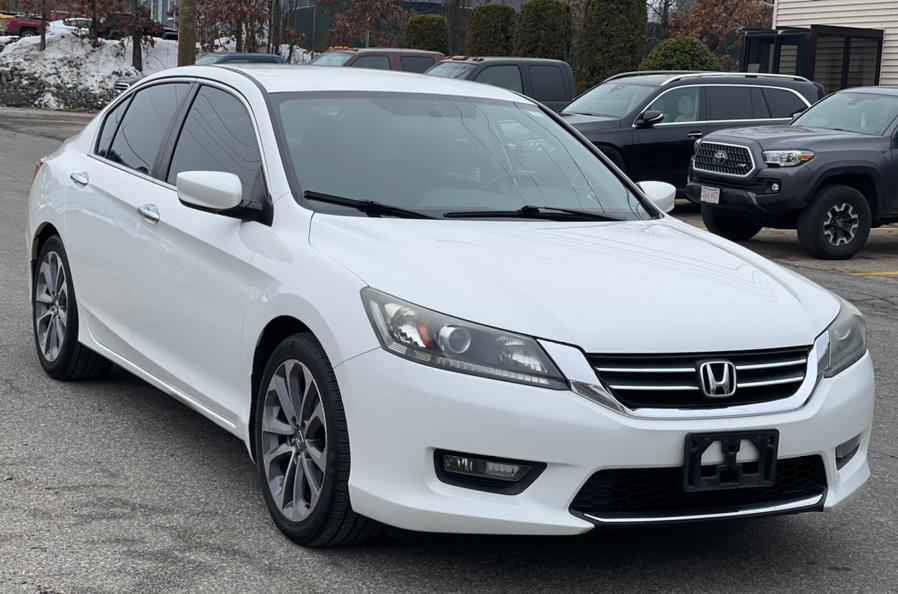2014 Honda Accord Sedan 4dr I4 CVT Sport, available for sale in Ashland, Massachusetts | New Beginning Auto Service Inc. Ashland, Massachusetts 2014 Honda Accord Sedan 4dr I4 CVT Sport, available for sale in Ashland, Massachusetts | New Beginning Auto Service Inc. Ashland, Massachusetts