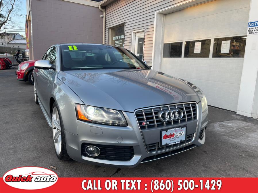 2011 Audi S5 2dr Cpe Auto Prestige, available for sale in Bristol, Connecticut | Quick Auto LLC. Bristol, Connecticut