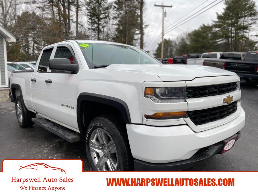 Used Chevrolet Silverado 1500 4WD Double Cab 143.5" Custom 2016 | Harpswell Auto Sales Inc. Harpswell, Maine Used Chevrolet Silverado 1500 4WD Double Cab 143.5" Custom 2016 | Harpswell Auto Sales Inc. Harpswell, Maine