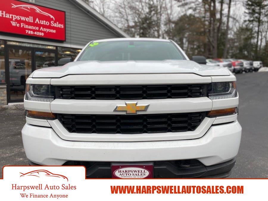 Used Chevrolet Silverado 1500 4WD Double Cab 143.5" Custom 2016 | Harpswell Auto Sales Inc. Harpswell, Maine Used Chevrolet Silverado 1500 4WD Double Cab 143.5" Custom 2016 | Harpswell Auto Sales Inc. Harpswell, Maine
