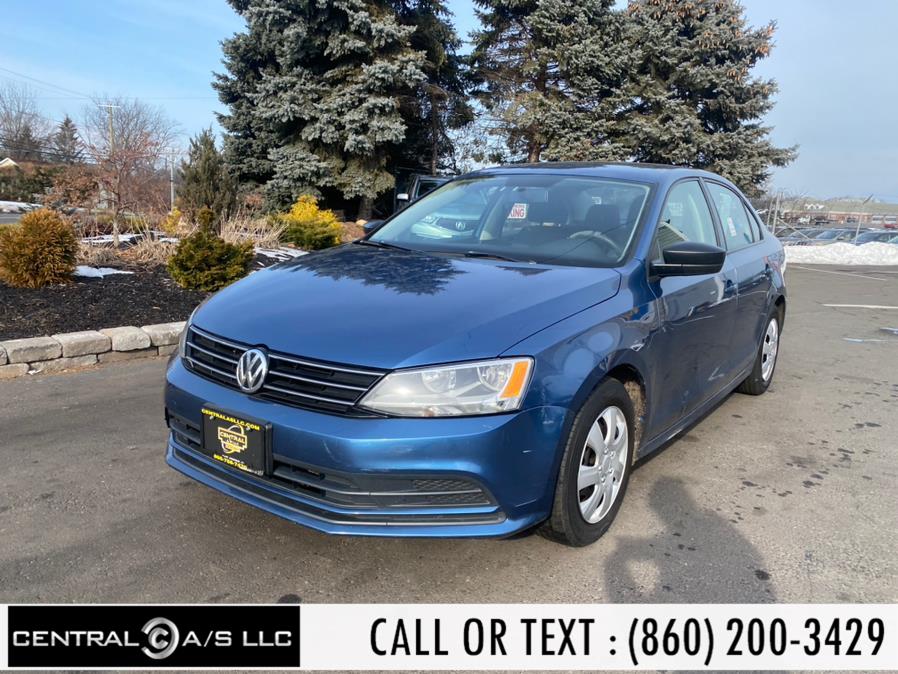 2015 Volkswagen Jetta Sedan 4dr Auto 2.0L S, available for sale in East Windsor, Connecticut | Central A/S LLC. East Windsor, Connecticut 2015 Volkswagen Jetta Sedan 4dr Auto 2.0L S, available for sale in East Windsor, Connecticut | Central A/S LLC. East Windsor, Connecticut