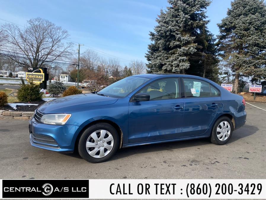 2015 Volkswagen Jetta Sedan 4dr Auto 2.0L S, available for sale in East Windsor, Connecticut | Central A/S LLC. East Windsor, Connecticut 2015 Volkswagen Jetta Sedan 4dr Auto 2.0L S, available for sale in East Windsor, Connecticut | Central A/S LLC. East Windsor, Connecticut