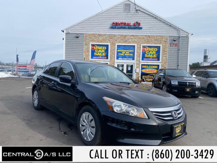 2012 Honda Accord Sdn 4dr I4 Auto LX, available for sale in East Windsor, Connecticut | Central A/S LLC. East Windsor, Connecticut