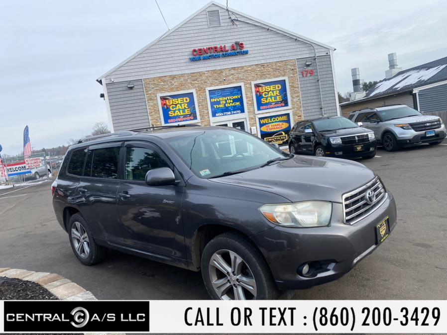 2008 Toyota Highlander 4WD 4dr Sport, available for sale in East Windsor, Connecticut | Central A/S LLC. East Windsor, Connecticut 2008 Toyota Highlander 4WD 4dr Sport, available for sale in East Windsor, Connecticut | Central A/S LLC. East Windsor, Connecticut