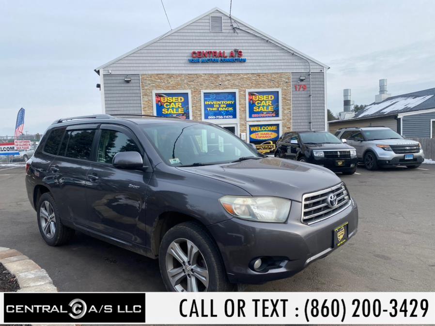 2008 Toyota Highlander 4WD 4dr Sport, available for sale in East Windsor, Connecticut | Central A/S LLC. East Windsor, Connecticut