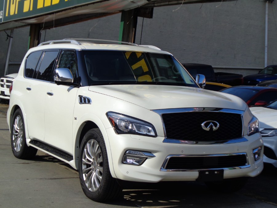 Used INFINITI QX80 4WD Technology Rear Entertainment 2015 | Top Speed Motors LLC. Jamaica, New York Used INFINITI QX80 4WD Technology Rear Entertainment 2015 | Top Speed Motors LLC. Jamaica, New York