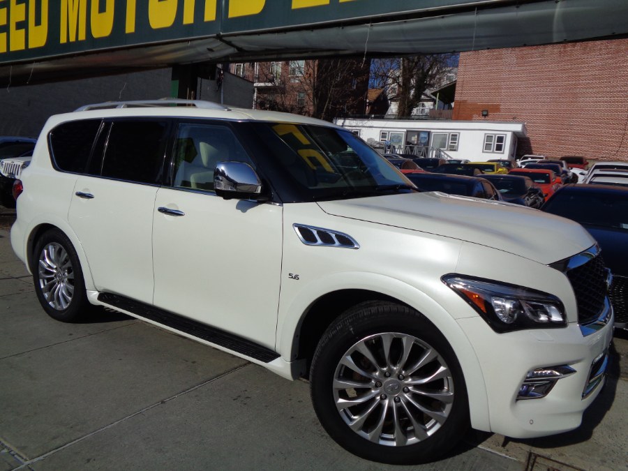 Used INFINITI QX80 4WD Technology Rear Entertainment 2015 | Top Speed Motors LLC. Jamaica, New York Used INFINITI QX80 4WD Technology Rear Entertainment 2015 | Top Speed Motors LLC. Jamaica, New York