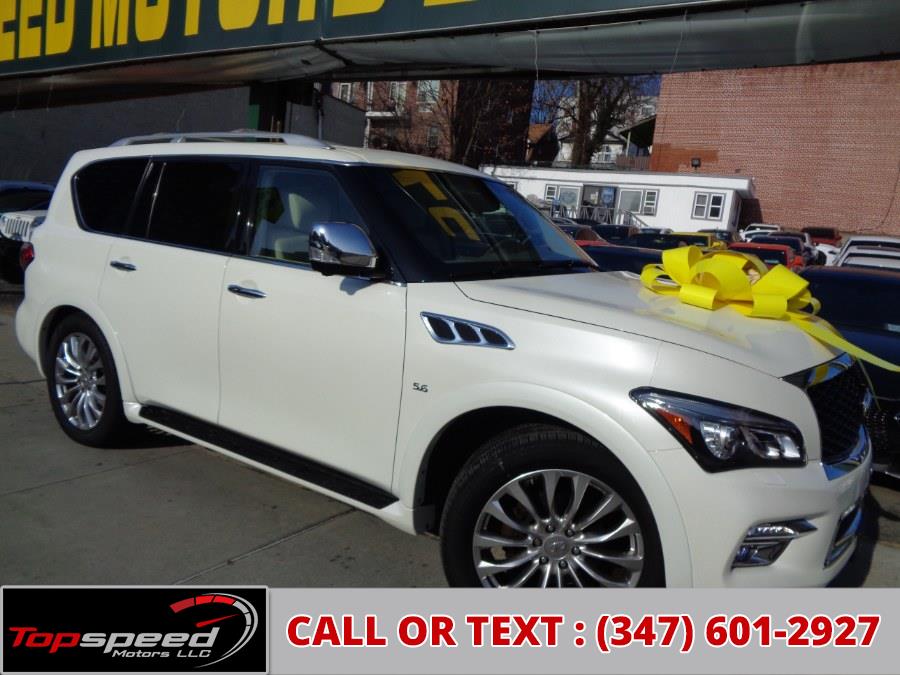 Used INFINITI QX80 4WD Technology Rear Entertainment 2015 | Top Speed Motors LLC. Jamaica, New York Used INFINITI QX80 4WD Technology Rear Entertainment 2015 | Top Speed Motors LLC. Jamaica, New York