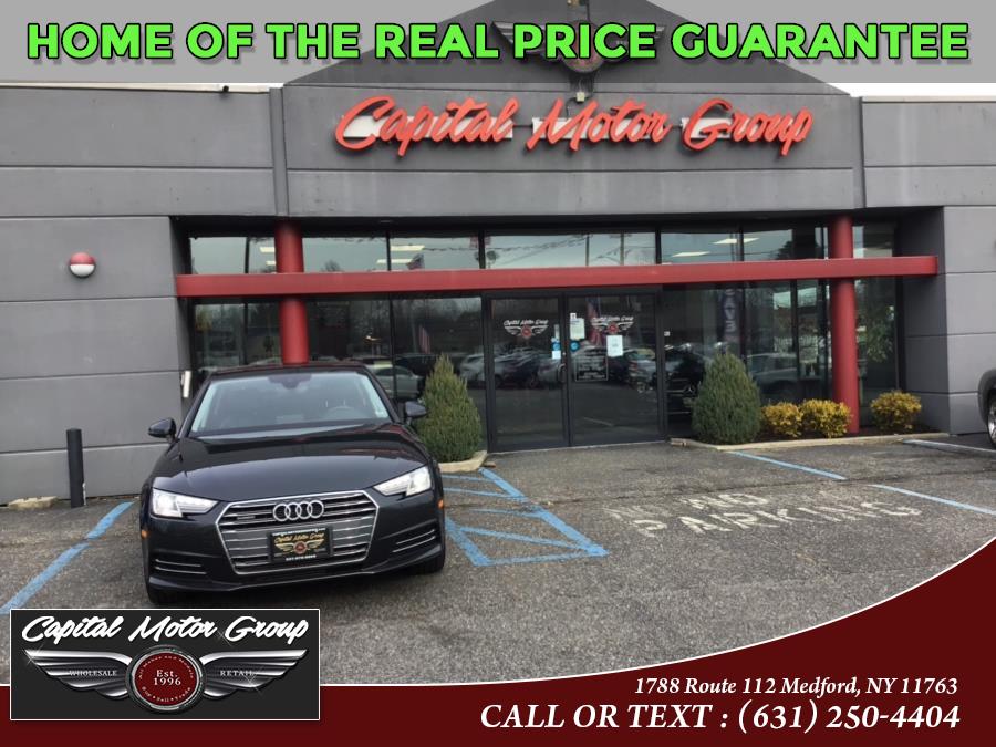Used Audi A4 2.0 TFSI Premium quattro all-wheel drive 2017 | Capital Motor Group Inc. Medford, New York Used Audi A4 2.0 TFSI Premium quattro all-wheel drive 2017 | Capital Motor Group Inc. Medford, New York