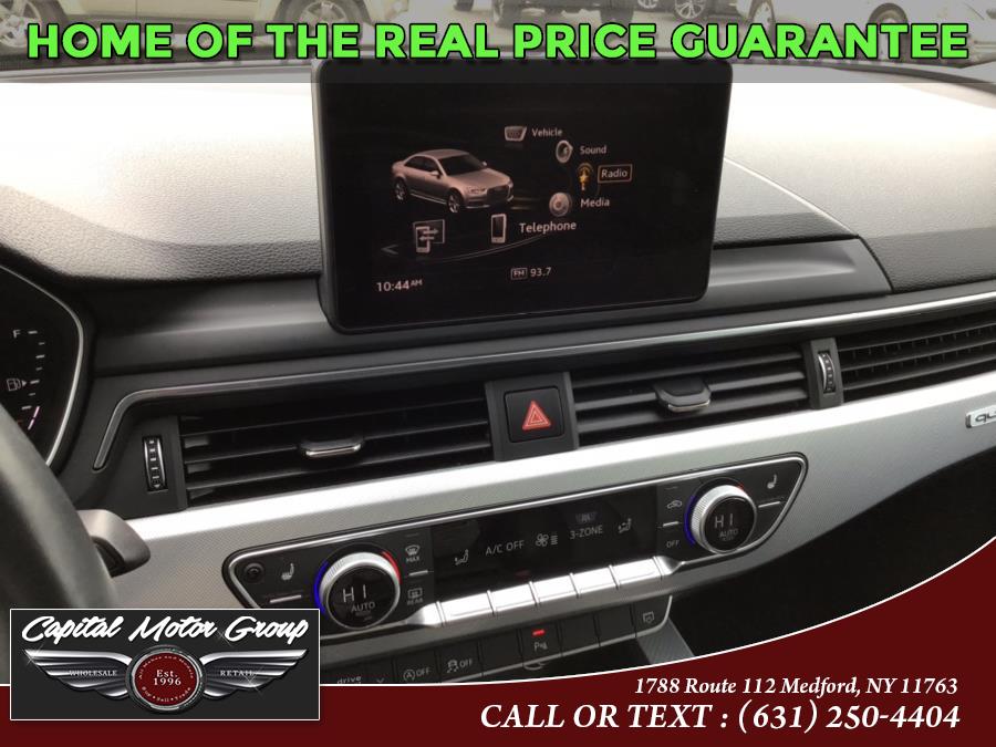 Used Audi A4 2.0 TFSI Premium quattro all-wheel drive 2017 | Capital Motor Group Inc. Medford, New York Used Audi A4 2.0 TFSI Premium quattro all-wheel drive 2017 | Capital Motor Group Inc. Medford, New York