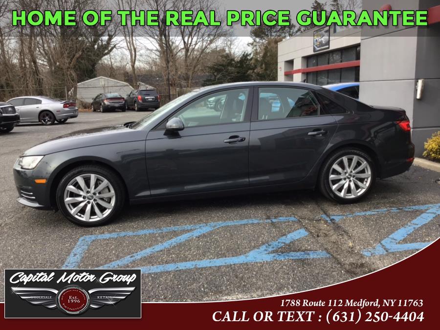 Used Audi A4 2.0 TFSI Premium quattro all-wheel drive 2017 | Capital Motor Group Inc. Medford, New York Used Audi A4 2.0 TFSI Premium quattro all-wheel drive 2017 | Capital Motor Group Inc. Medford, New York